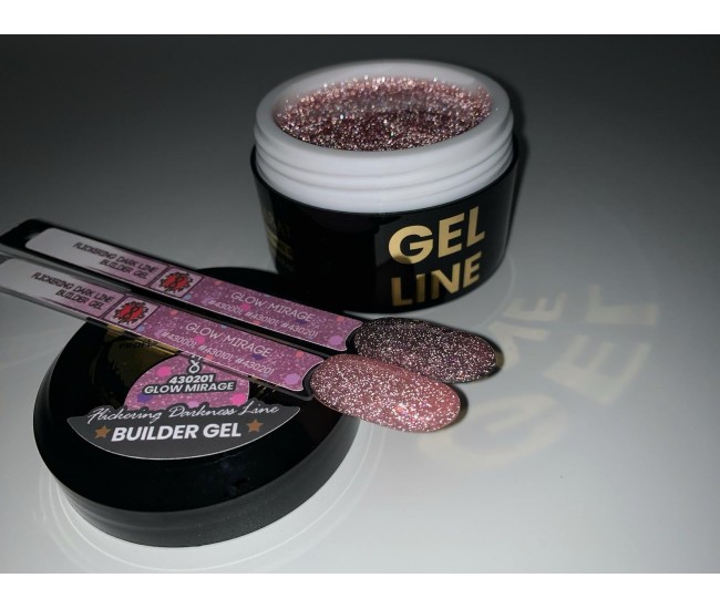 FLICKERING DARK LINE BUILDER GEL - EGYPTIAN NIGHT 50ml